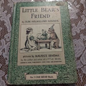 Vintage Little Bear's Friend Book By Else Holmelund Minarik